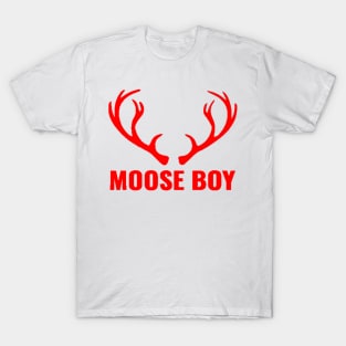 MOOSE BOY RED T-Shirt